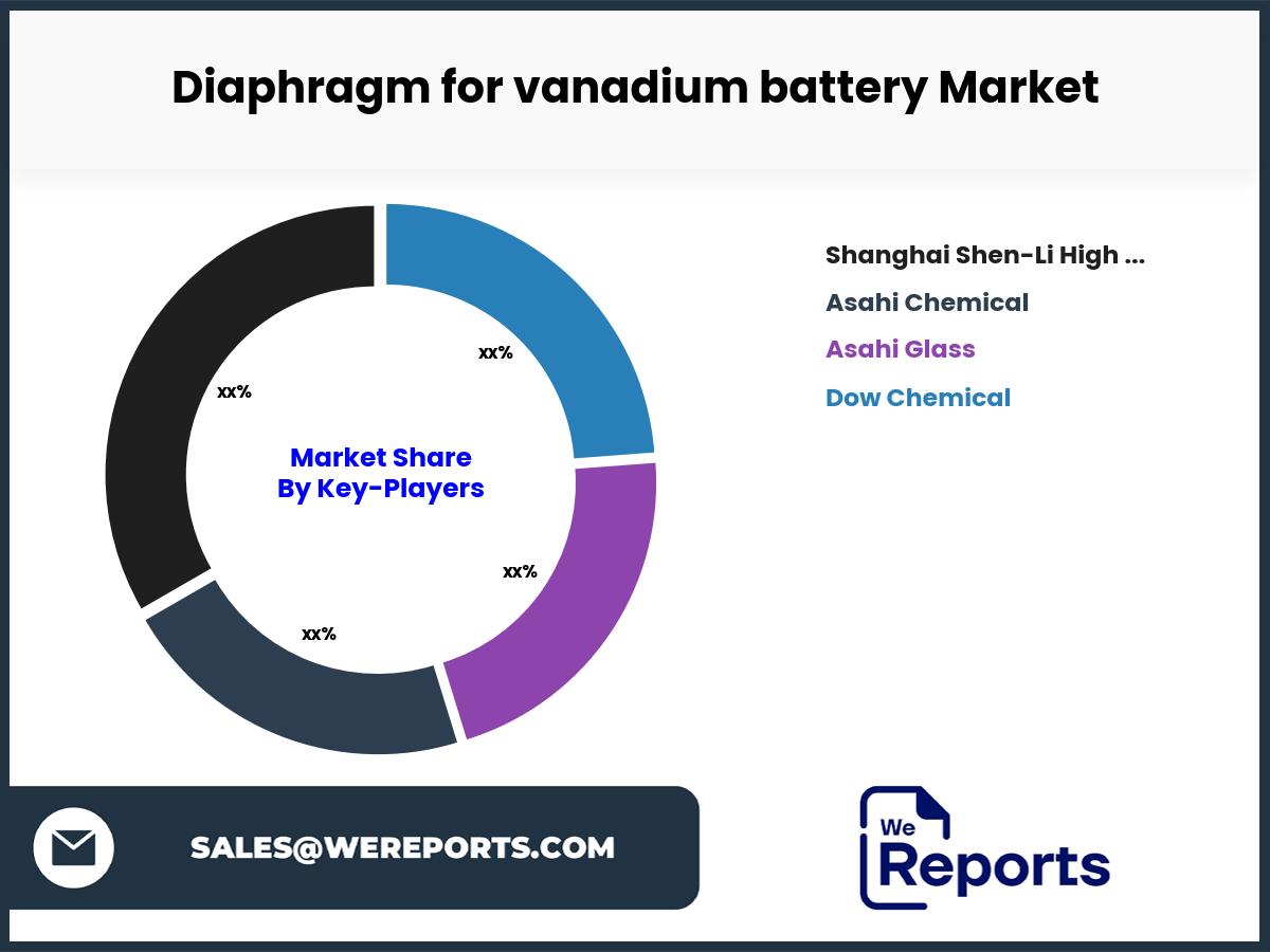 Diaphragm for vanadium battery Market