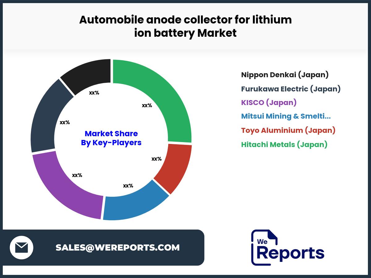 Automobile anode collector for lithium ion battery Market